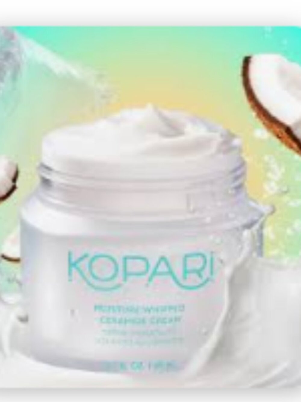 Kopari Moisture Whipped Ceramide Cream – New in Box 🥥✨